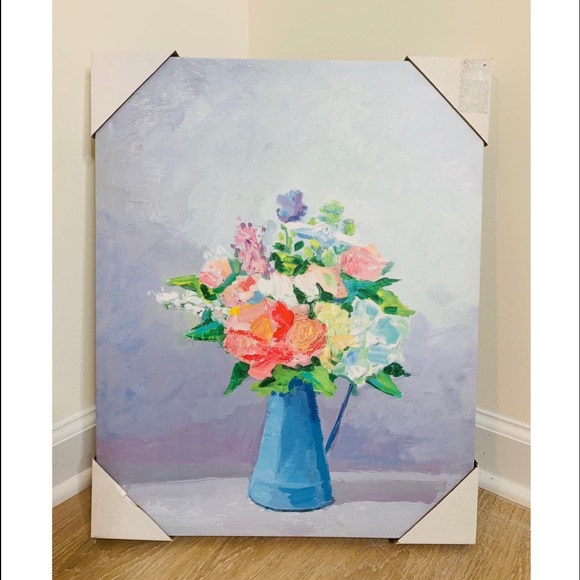 Other - Blue Floral Painting